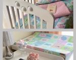  WHITE YappyPlay baby cot and YappyClassic dresser