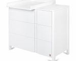  WHITE YappyLa:le cot and YappyClassic dresser