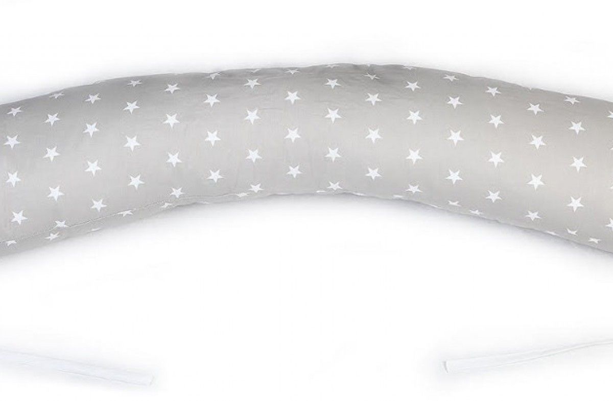  YappyStar Grey breastfeeding pillow