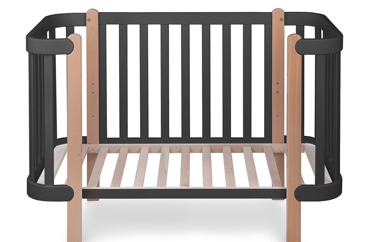  YappyÉtude baby cot, ANTHRACITE