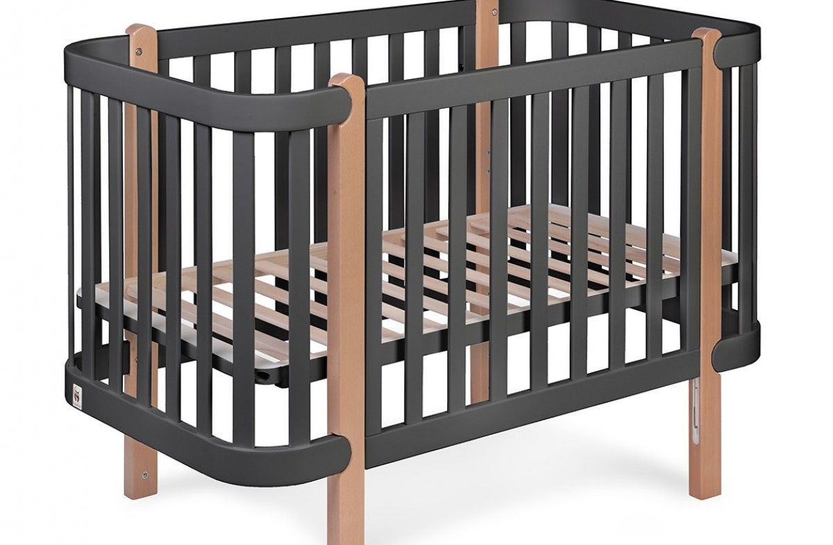  ANTHRACITE YappyÉtude baby cot and dresser