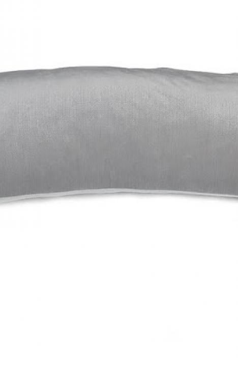 YappyVelvet Grey breastfeeding pillow
